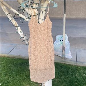 Beige dress